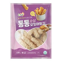굿프랜즈 통통순살오징어튀김 1kg, 1개