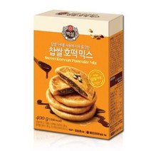 CJ 찹쌀 호떡믹스 브라우니 초코칩 브라우니 만들기, 핫케익가루 450g