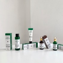 이켈 아하바하파하 미라클 센텔라시카 스킨케어 3종 세트 토너&앰플(그린)&크림, 1세트