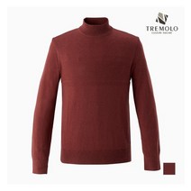 트레몰로 남성 기본 하프넥 니트 TRBBHVZ9131