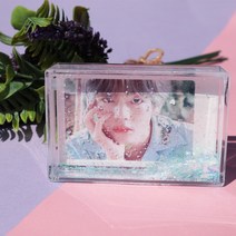 리브앤러브 워터 글리터 인테리어 소품 아크릴 폴라로이드 사진 액자 프레임, 3. 벚꽃엔딩