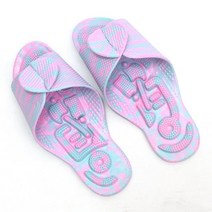 기타 바보사랑[라이플러스]칸토스 건강 지압 마블 실내화 거실 슬리퍼, S(225-235)