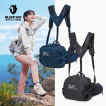 블랙야크 등산힙색 마운드숄더힙색Z 2BYABX3903 소형배낭 벨트백 미니색, Free, 블랙