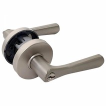 엔젤금속 목문레버-침실용 760그레이 침실용 (1EA)작업공구 철물 열쇠 목문레버 엔젤금속 공구, 본상품