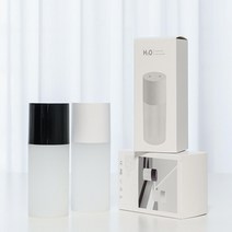 사무실 무드등 듀얼 미니소형 USB 가습기 차량용 공기청정기 가습제 1인용 원룸형가습기, 블랙