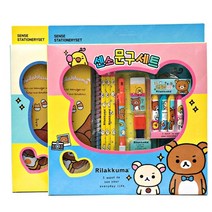 리락쿠마센스문구세트 웰컴키트 문구용품 학용품세트 초등입학선물 중고등학생, 단품