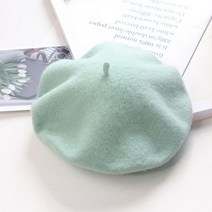 남자 베레모 헌팅캡 어르신 탐정 모자 가을 겨울 100 양모 Berets 프랑스 아티스트 Beret 여성 화가 Gorro 빈티지 걸스 Warm Walking Beanies Caps