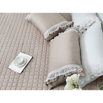 위드베딩 (MOC) 순수면모달(모달코튼) 사계절용 카페트 겸 패드 퀸 Q, 베이지