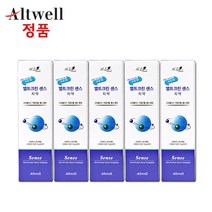 앨트웰 센스치약 220g 5개 충치예방 기능성치약, 5개입