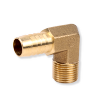 호스엘보 1/8-1/2인치 신주배관용품 호스연결 배관재재, 1/2X16mm