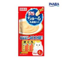 이나바 고양이 챠오츄르 간식, 유산균 참치(231빨강), 12팩