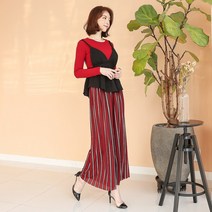 웰핑 업그레이드된 마약바지 플리츠팬츠 와이드팬츠 가을바지 슬랙스 9부바지