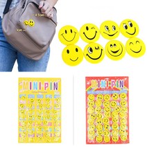 40P 대용량 스마일뱃지 가방브로치 캐릭터벳지 배지