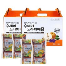 수세미 배도라지즙 아기 어린이 임산부 배즙 120ml 50포 X2개 (총100포), 상세페이지 참조, 상세페이지 참조