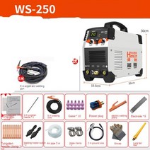 알곤용접기 argon welding machine ws-250 아르곤 아크 용접기 스테인레스 스틸 220v 가정용 고전력 아르곤 아크전기 용접 이중 사용 산업 등급, c