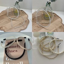 프린세스 진주 헤어밴드 머리띠 11가지