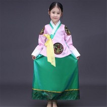 아기한복 추석아동한복전통 한복 드레스 한국 민속 무용 고대 의상 파티 소녀 어린이 가슴 재킷 스커트