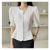 드넬 드넬 여리페플럼블라우스DWB31157A