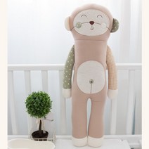큐비앤맘 오가닉 빅몽키 인형