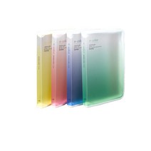 희망 지퍼화일케이스 3cm HU-0127, 1개, 분홍색