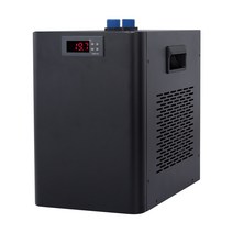 Aolin 수조 어항 가정용 수족관 냉각기 해수 담수, 30L 냉각 기계 + 펌프 + 2미터 호스