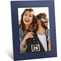 Dragon Touch 10인치 WiFi 디지털 액자 조정 가능한 마그네틱 스탠드 IPS 터치 스크린 HD 디스플레이, 파란색