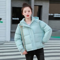 박나래패딩 단톤 경량 연예인 뽀글이 여성 점퍼 패딩 코듀로이 원마일웨어 겨울 꾸안꾸 여친 룩 아우터