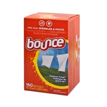 바운스 드라이시트/섬유유연제/오리지널/무향/Bounce, 바운스-아웃도어 프레쉬 드라이 시트/160매