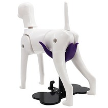 Billidge 강아지 미용의자 반려동물 애견 셀프미용 테이블 목욕의자, 보라색(30cm 어깨높이 이하 반려동물)