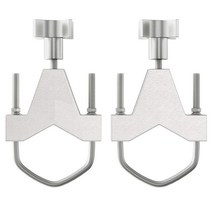 BECAR 1 Set 하이 리프트 마운트 1.7 quot-3.4프론트 튜브 조정 가능 잭 브래킷 지프 랭글러 JK TJ 지붕 랙 전면, [01] 1 Set