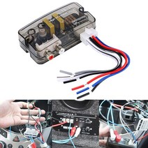 BMW 호환 카오디오뱅크 카 오디오 자동차 스피커 2022 12V 자동 오디오 컨버터 RCA 스테레오 높음에, 한개옵션0