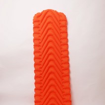 캠핑 차박 TPU 2중 에어매트, 오렌지