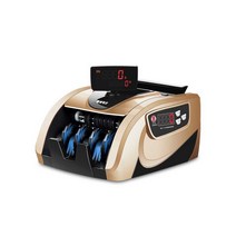 돈세는 기계 현금 계수기 상품권 정산 외화 축의금, 골드 블랙