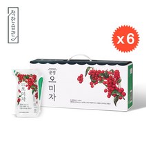 착한습관 문경 오미자 주스 180ml * 12입, 6개