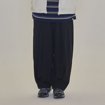 카고브로스 CB HIDE DEEP TUCK SWEAT PANTS BLACK