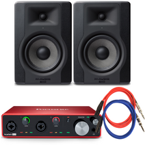 포커스라이트 스칼렛 4i4 3G x M-Audio BX5 D3 스피커 패키지