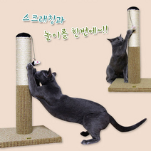 벽지 뜯는 고양이 스크래칭 기둥 스크레처 뚱냥이 샴