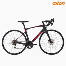 2021 인피자 로드자전거 유콘-D 105 시마노 풀셋팅 카본, 블랙/레드, 480mm