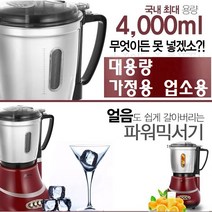 신일 업소용/가정용 얼음/분쇄/믹서 초강력 WM9400 고출력모터 영업장