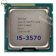 인텔 코어 i5 3570 프로세서 쿼드 LGA 1155 소켓 i5-3570 데스크탑 CPU 3.4GHz 77W 6M 캐시