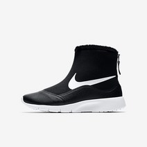 나이키 탄준 하이 여성 부츠 블랙 털 부츠 겨울철 방한 부츠