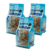 수도 리버샌드 민물고기용 1kg S-8870, 3개입