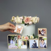 [위로액자] 49데이즈 봉안당 납골당꾸미기 원목 추모 사진 장례용품 고무나무 D01, D05 (7cmX10cm)직사각 (+6000원)