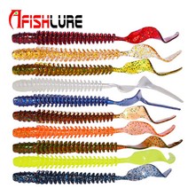 PGM1*^몰AFISHLURE 소프트 롱테일 그럽 루어 베이트 미끼 루어웜 글럽 낚시 쉐드 벌크 낚시용^*1췤pgm
