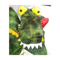 Bootique Green Gator Adjustable Alligator Dog Costume Large Big Dog 17-19