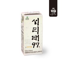 서리태97 두유 32입 /프리미엄검은콩 국산서리태콩 100% 고단백 벌꿀함유 콩물 콩국수.무첨가 무설탕 블랙푸드 영양간식 효도선물 non GMO, 서리태97두유 64입