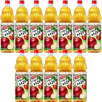 해태)과일촌아침에사과1.5Lx12개, 해태 아침에사과 1.5L x 12입, 단품