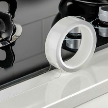 싱크대 테두리 투명 실리콘 단면 테이프 욕실 3X300CM