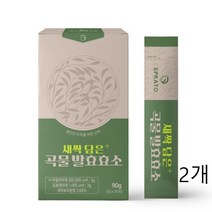 새싹담은 곡물발효 효소 글루텐 분해효소 새싹보리 파파인 브로멜라인 자일리톨 치커리뿌리자연 발효효소 탄수화물 지방 단백질 분해효소 고함량 역가수치, 2
