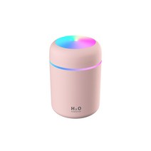 탁상용 가정용 가습기 USB 차량용 가습기, 핑크계열